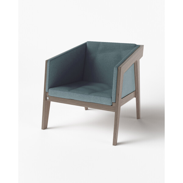 

Крісло Air 2 Armchair Gray KINT Сірий Масив Ясеня ETNA 32 75 см 75 см 75 см 40 см (з м’ якою частиною) (new_87664)