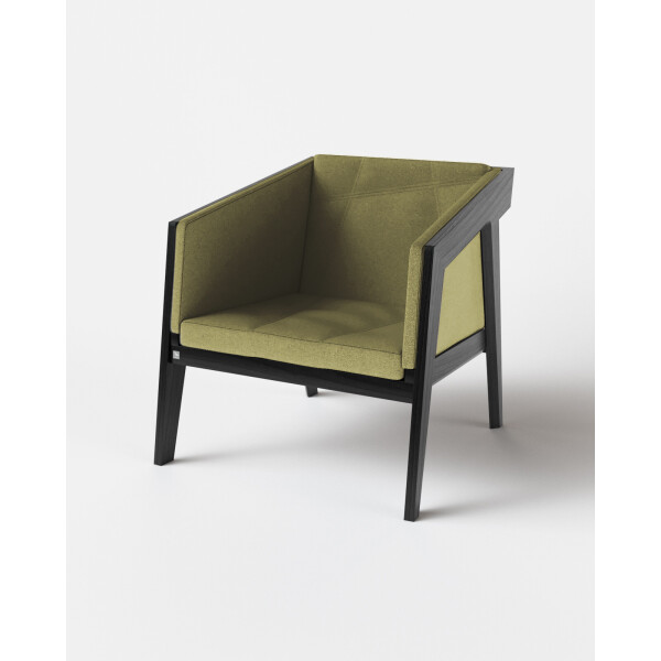 

Крісло Air 2 Armchair Black KINT Чорний Масив Ясеня ETNA 15 75 см 75 см 75 см 40 см (з м’ якою частиною) (new_87697)
