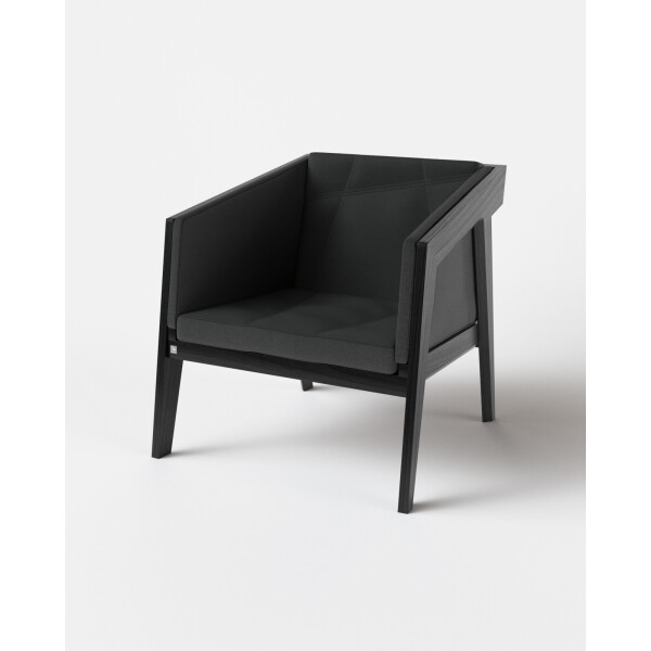 

Крісло Air 2 Armchair Black KINT Чорний Масив Ясеня ETNA 36 75 см 75 см 75 см 40 см (з м’ якою частиною) (new_87707)