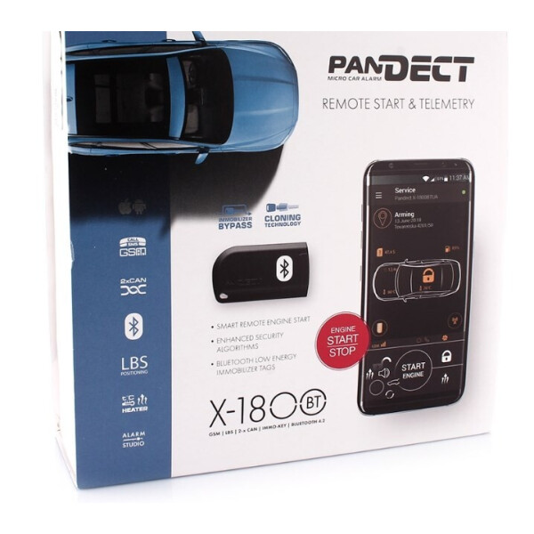 

GSM-автосигнализация Pandect X-1800BT