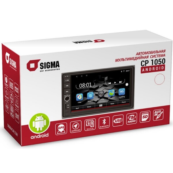 

Мультимедийный центр Sigma CP-1050 Android