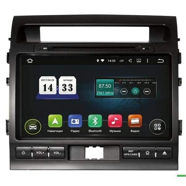 

Штатная магнитола Incar AHR-2280 Toyota Land Cruiser 200 2007-2015