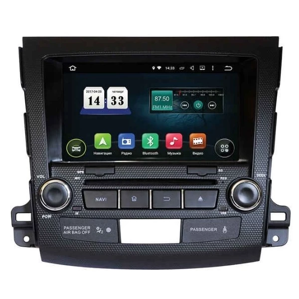 

Штатная магнитола Incar TSA-6181Mitsubishi Outlander XL + адаптер усилителя