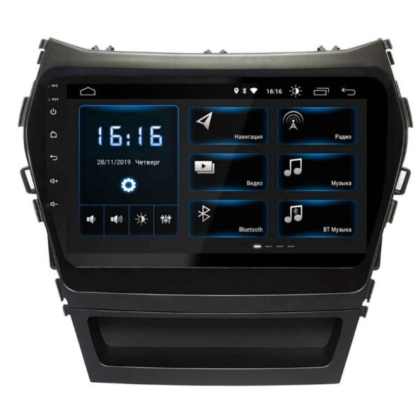 

Штатная магнитола Incar XTA-2409 Hyundai Santa Fe (IX45) 2013+ Android 10