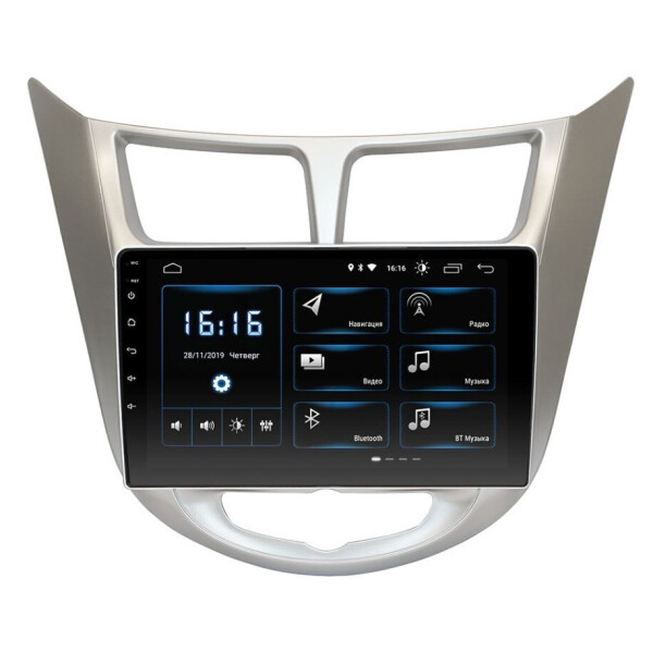 

Штатная магнитола Incar XTA-9301 Hyundai Accent 2011+ Android 10