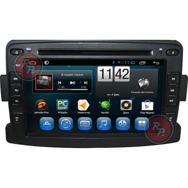 

Штатная магнитола RedPower 18157 Renault Duster, Logan, Sandero Android 4.2.2