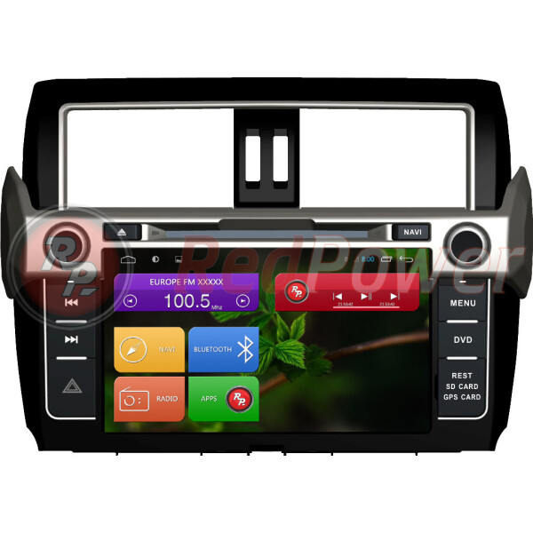 

Штатная магнитола RedPower 18265 Toyota Prado 2014+ Android 4.2.2
