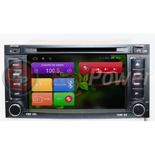 

Штатная магнитола RedPower 21142 Volkswagen Touareg (2002-2010), Multivan Android 4.2.2