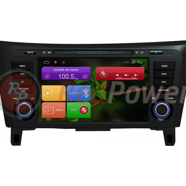

Штатная магнитола RedPower 21301 Nissan Qashqai 2014+ Android 4.2.2