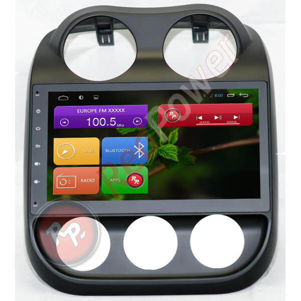 

Штатная магнитола RedPower 21316B Jeep Compass Android 4.2.2