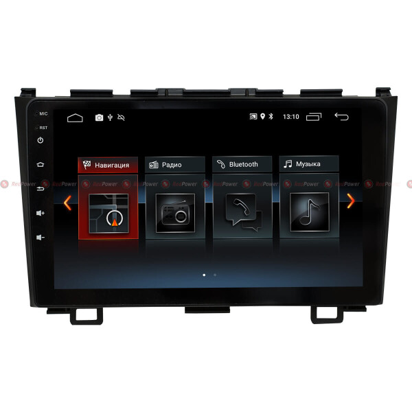 

Штатная магнитола RedPower 30009 IPS Honda CR-V 3 2006-2012 Android 9