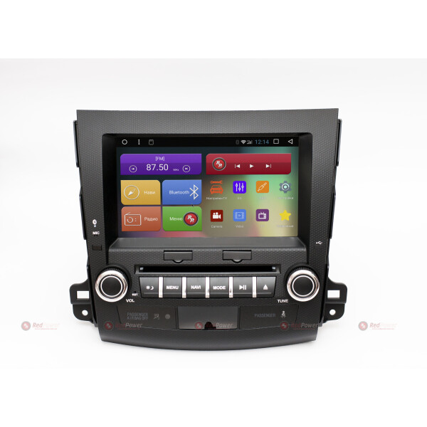 

Штатная магнитола RedPower 31056 IPS DSP Mitsubishi Outlander XL, Citroen C-Crosser, Peugeot 4007 Android 7.1.1