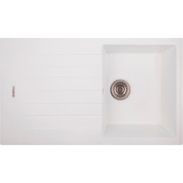 

Кухонная мойка Apell Pietra Plus белая, PTPL1001GW