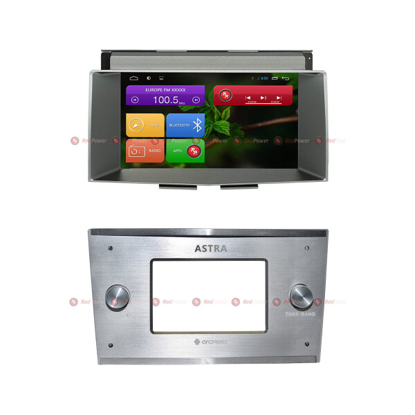 

Штатная магнитола RedPower 31219B Opel Astra H 2004-2009 Android 7.1.1 (цвет серый)
