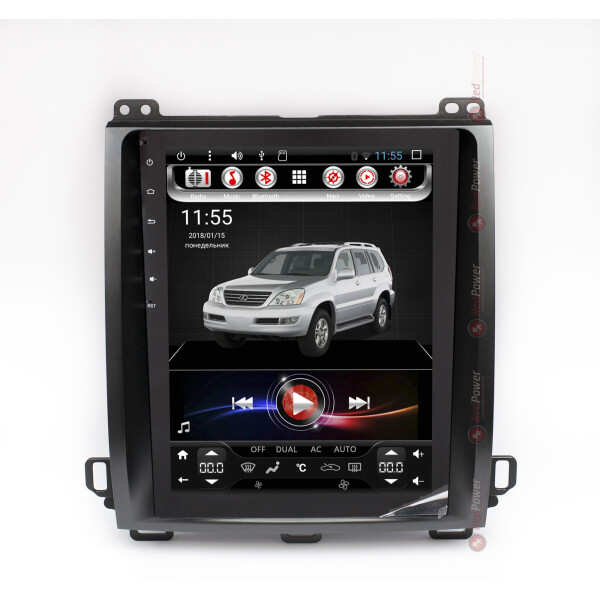 

Штатная магнитола RedPower 31470 IPS Lexus GX470 2004-2009 Android 6.0.1