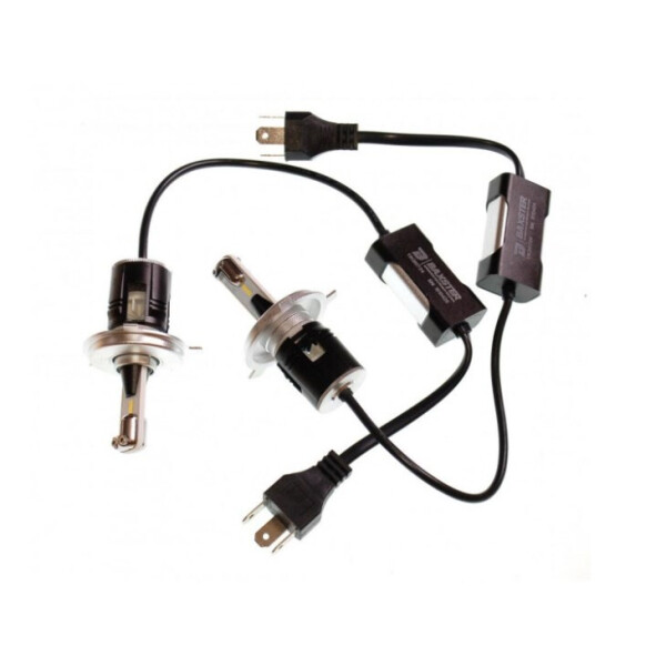 

LED лампы Baxster PXL H4 H/L 6000K 4300Lm (2 шт)