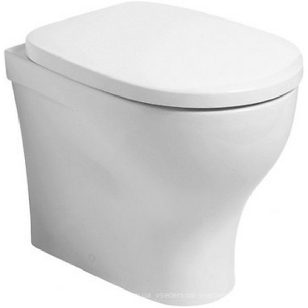 

Унитаз Azzurra Pratica PRA110B1/BI shiny white с функцией биде, PRA110B1BI