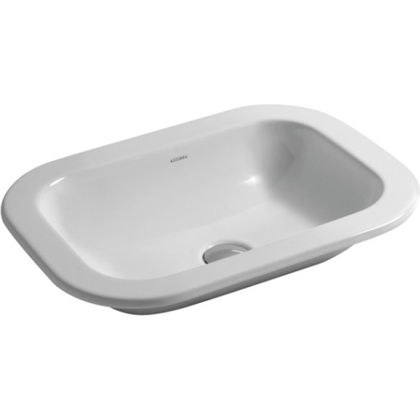 

Умывальник Azzurra Glaze GLZ50X40B1/IN shiny white, GLZ50X40B1IN