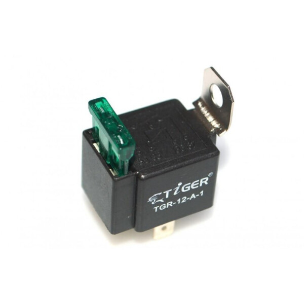

Реле Tiger TGR-12-A-1 30А + Fuse (без гнезда)