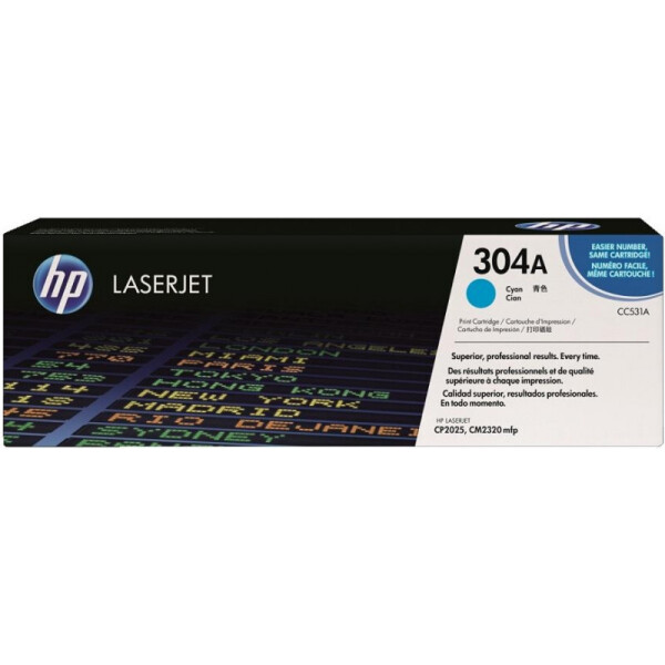 

Картридж HP 304A CC531A