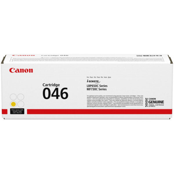 

Картридж Canon 046Y 1247C002