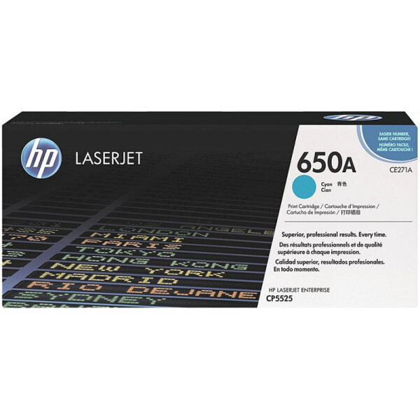 

Картридж HP 650A CE271A