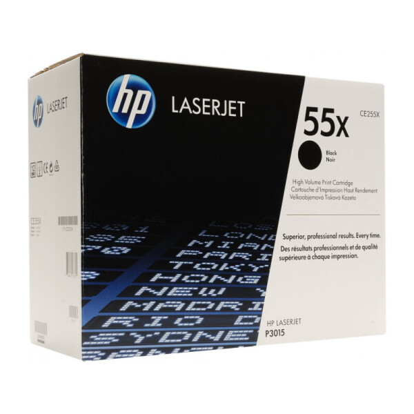 

Картридж HP 55X CE255X