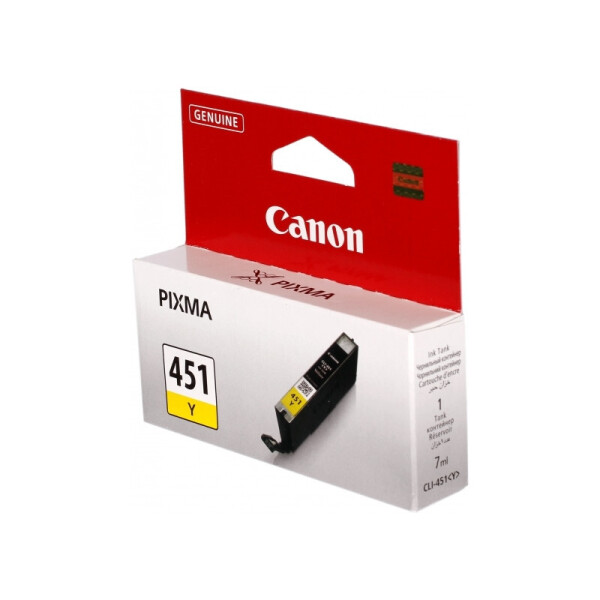 

Картридж Canon CLI-451Y 6526B001