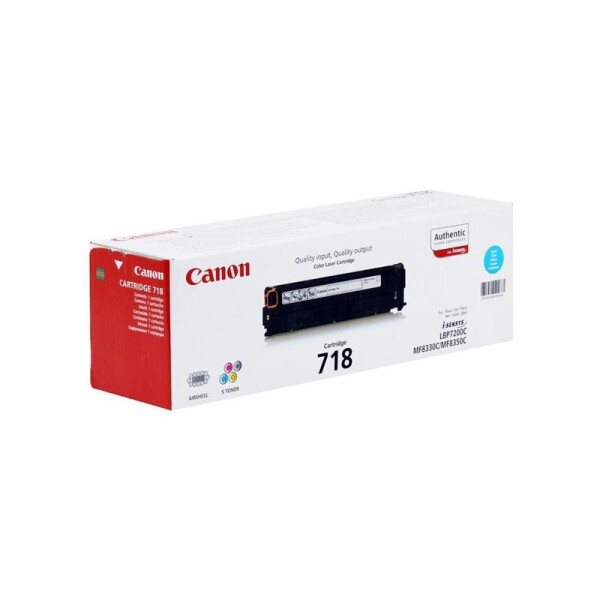 

Картридж Canon Cartridge 718 Сyan