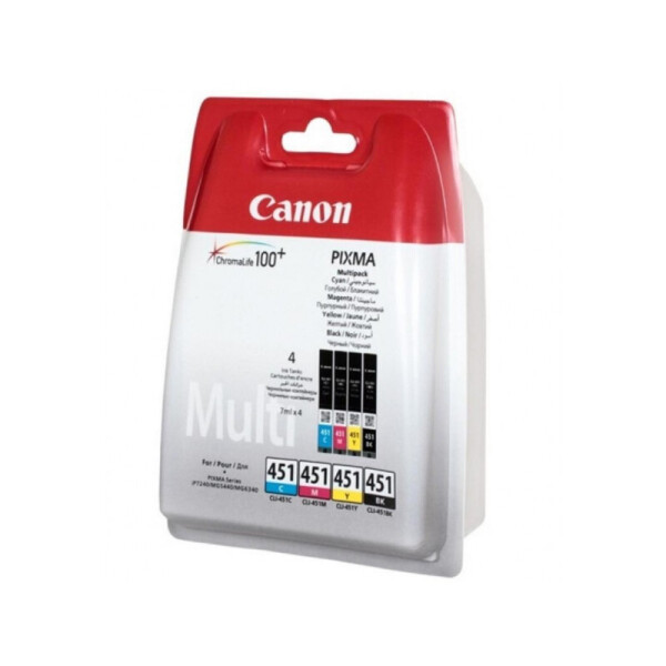 

Картридж Canon CLI-451 Cyan/Magenta/Yellow/Black Multi Pack 6524B004