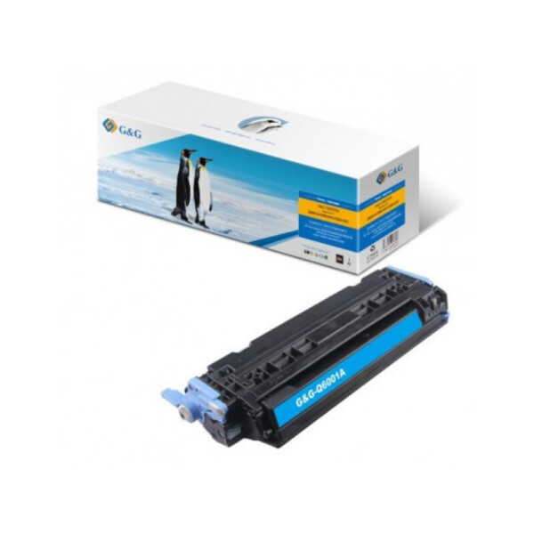 

Картридж G&G GP for HP CLJ1600/2600 Cyan Q6001A