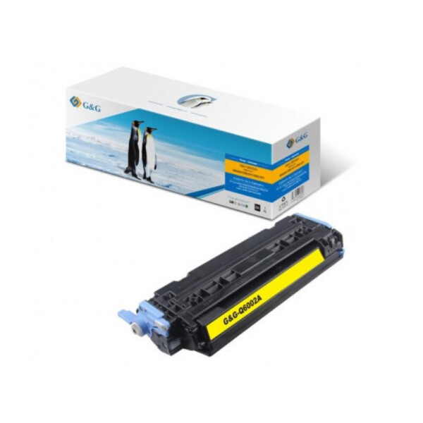 

Картридж G&G GP for HP CLJ1600/2600 Yellow Q6002A