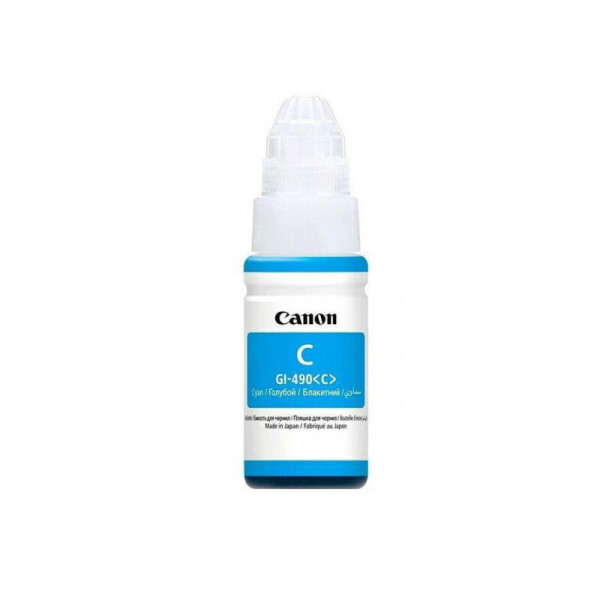 

Водорастворимые чернила для принтера Canon GI-490 Cyan (0664C001)