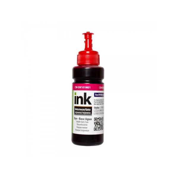 

Чернила ColorWay Epson L-100/200 series 100мл Magenta (CW-EW101M01)