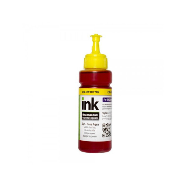 

Чернила ColorWay Epson L-100/200 series 100мл Yellow (CW-EW101Y01)