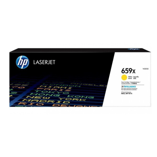 

Картридж HP 659X Yellow W2012X