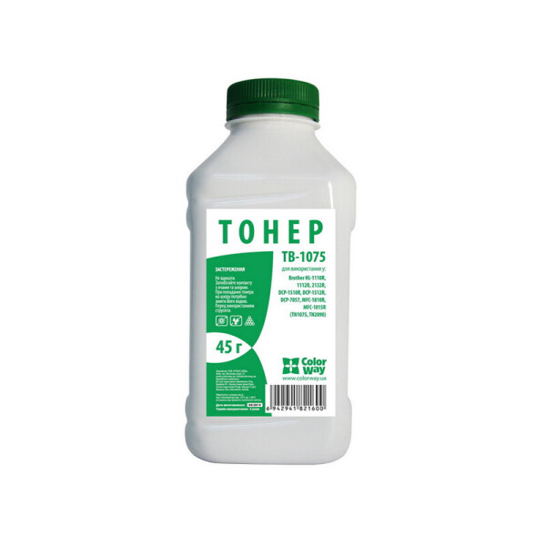 

Тонер ColorWay Brother HL-1112/2132, DCP-1521/7057 (45 г) (TB-1075)