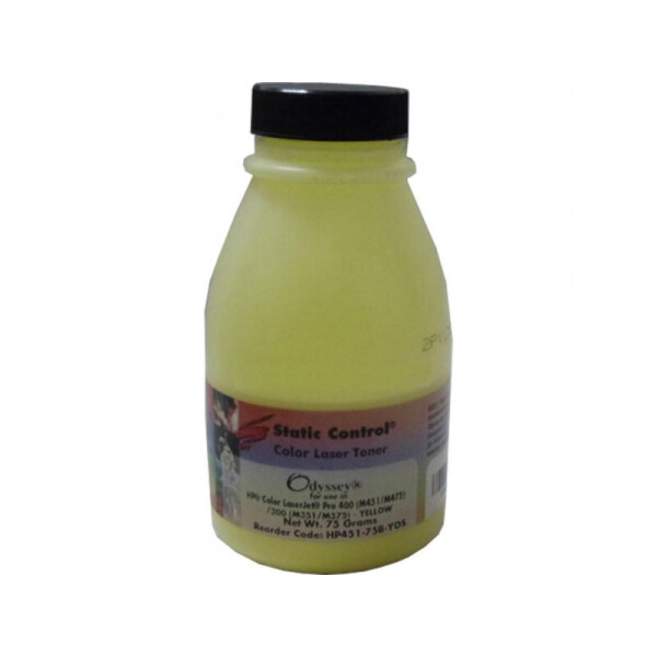 

Тонер Static Control HP CLJ M476 Pro Yellow 75г (HP451-75B-YOS)