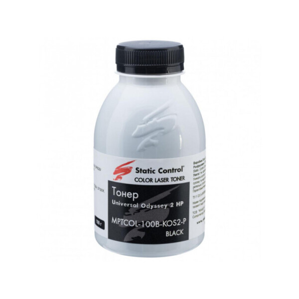 

Тонер Static Control HP CLJ Enterprise Universal Black 100г (MPTCOL-100B-KOS2-P)