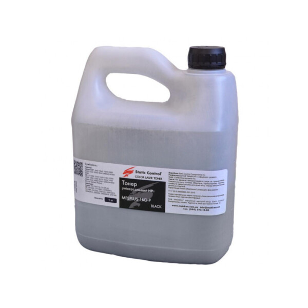 

Тонер Static Control HP LJ Universal (MPSPLUS-1KG-P)