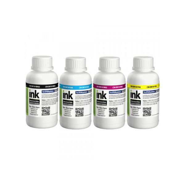 

Комплект чернил ColorWay для Epson EW101 BK/C/M/Y Dye-based 4 x 200 ml (CW-EW101SET02)