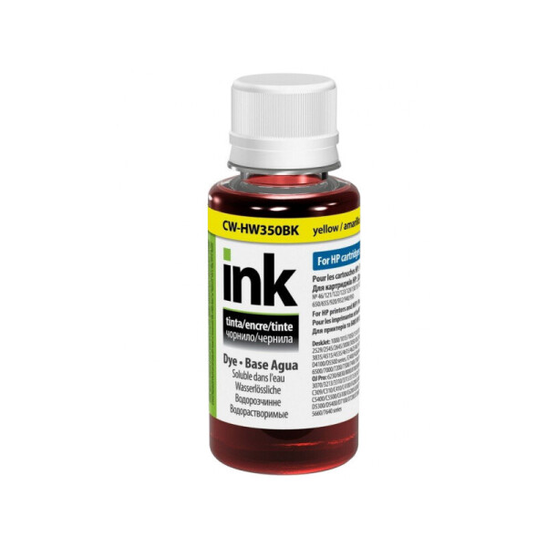 

Чернила ColorWay для HP HW350 Y Dye-based 100 ml (CW-HW350Y01)