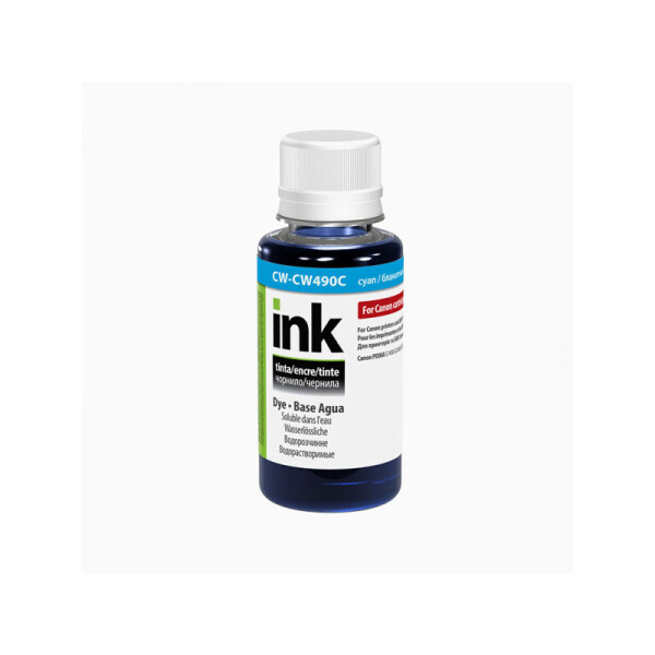 

Чернила ColorWay для Canon CW490 C Dye-based 100 ml (CW-CW490C01)