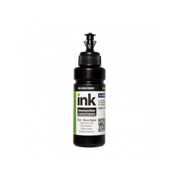 

Чернила ColorWay для Epson EW810 BK Dye-based 100 ml (CW-EW810BK01)