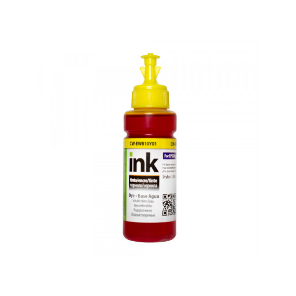 

Чернила ColorWay для Epson EW810 Y Dye-based 100 ml (CW-EW810Y01)