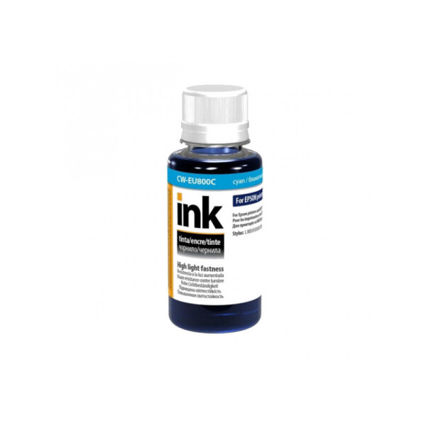 

Чернила ColorWay Epson L800 (Cyan) (CW-EU800С01) (T6732) 100мл