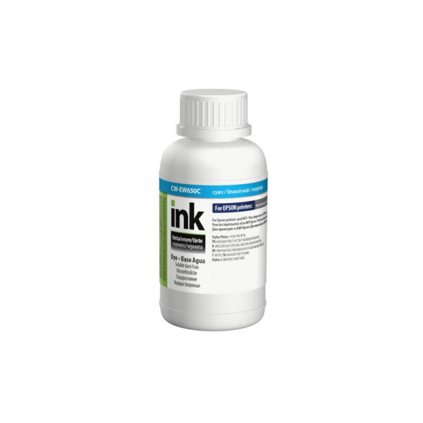 

Чернила ColorWay для Epson EW650 C Dye-based 200 ml (CW-EW650C02)