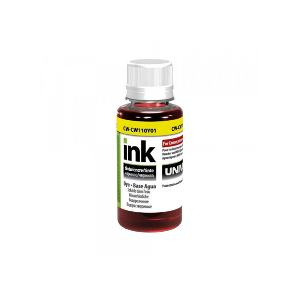 

Чернила ColorWay для Canon Universal Y Dye-based 100 ml (CW-CW110Y01)