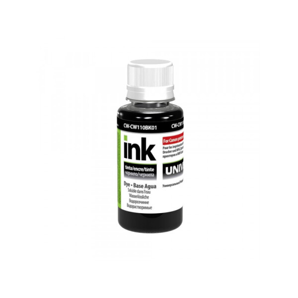 

Чернила ColorWay для Canon Universal BK Dye-based 100 ml (CW-CW110BK01)