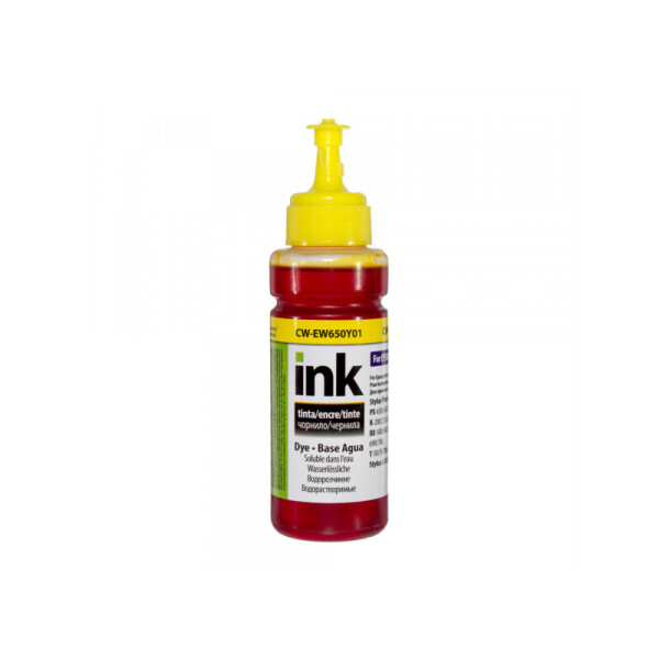 

Чернила ColorWay для Epson EW650 Y Dye-based 100 ml (CW-EW650Y01)